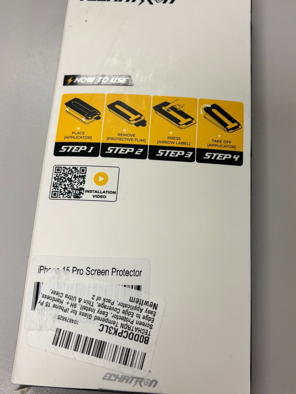 Techatron Screen Protector New In Box - Picture 4 of 6